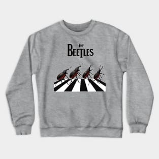 the beetles parody album cover Crewneck Sweatshirt